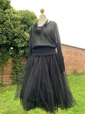 ?Quirky Sparkle Metallic Silver Thread Pullover Jumper Hebbeding 12 14 16