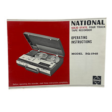 Vintage National Tape Recorder