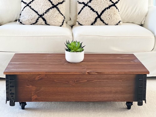 Coffee table chest living - ,