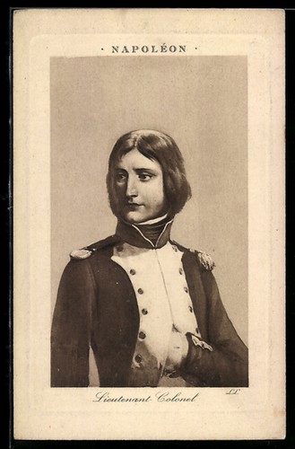 Postcard napoleon his - of,