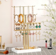 4-Tier Jewelry Stand Organizer