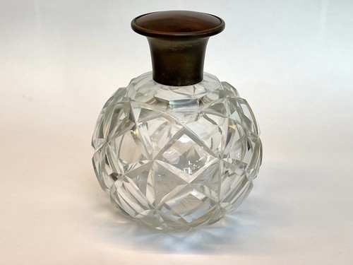 Large vintage crystal glass - vintage,