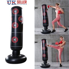 160cm Free Punch Bag Standing Inflatable Boxing Kick MMA UFC Training Kids Adult