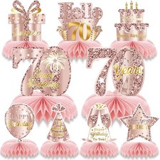 70th Birthday Honeycomb