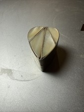 Vintage White Metal Mother Of