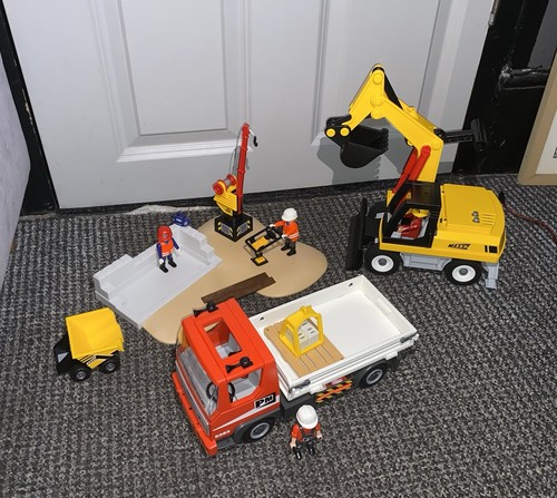 Playmobil construction site - playmobil,