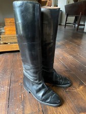 Vintage Ladies Black Leather