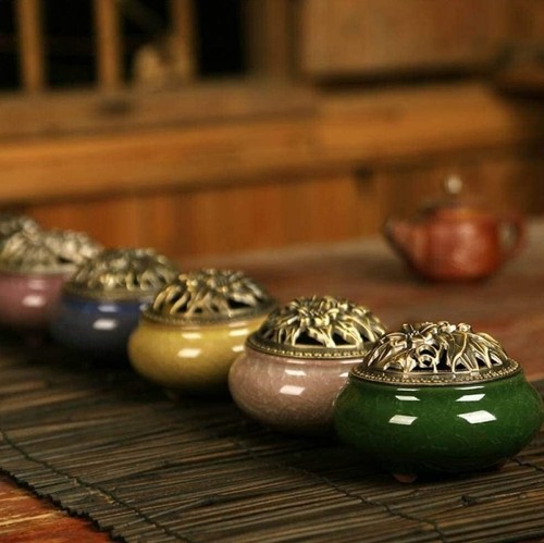Classic ceramic incense burner - classic,