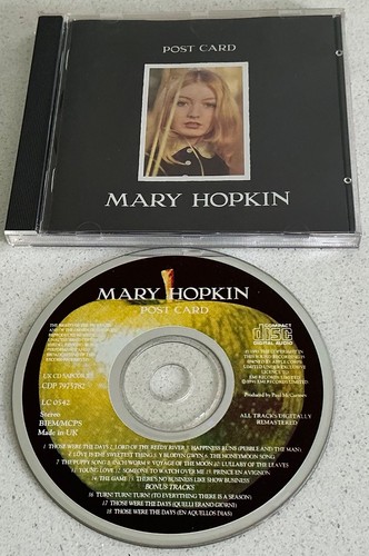 Post card mary hopkin cd - card, (cd