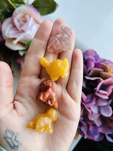 Mini crystal dinosaur - mini,