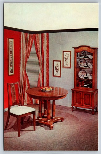 Advertisement postcard dinette - postcard,