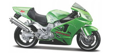 Kawasaki Ninja ZX 12R Japanese Sports Motorcycle Model Toy Diecast 1:18 Maisto
