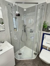 Ex Display Matki Illusion Shower Enclosure 900mm Pentangle RRP ££2672!