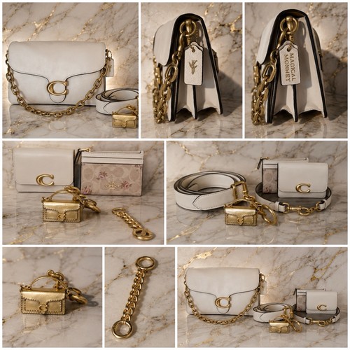 Coach leather chain - coach,