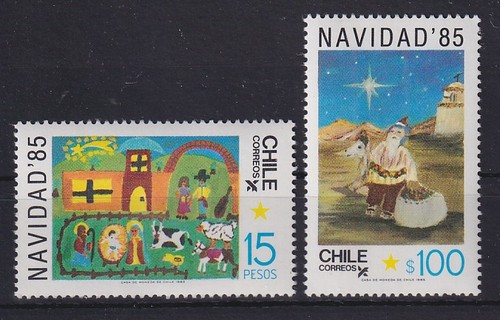 Chile 1985 navidad christmas - 1985, navidad/christmas