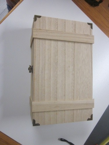 Wooden wine box for bottles - box,