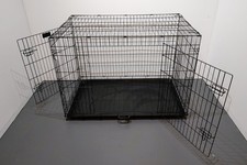 Cardys XL Black Metal Pet Crate. Folding, Collapsible 42" inch *COLLECTION ONLY*