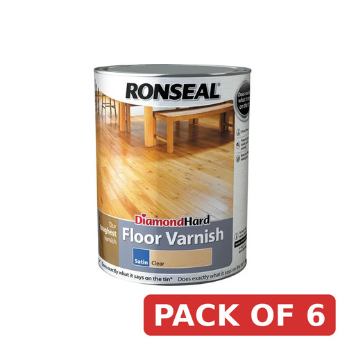 Ronseal floor varnish - varnish, 5