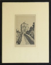 Etching by Edgar James