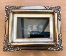 Golden Hind 3D  Glass Ship