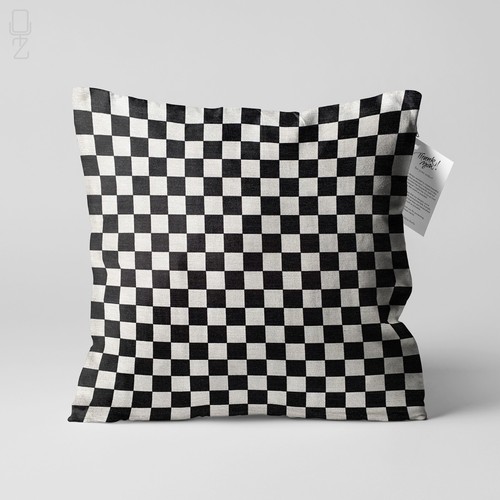 Black white geometric - &,