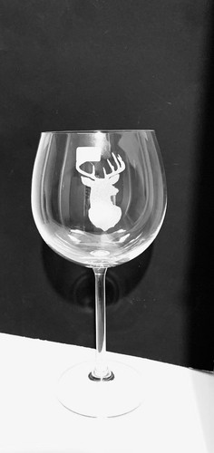 Stag engraved dartington - stag,