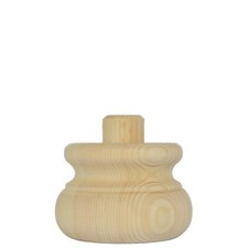 Wooden Pine Furniture Bun Foot