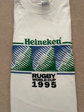 White T-shirt Heineken Rugby