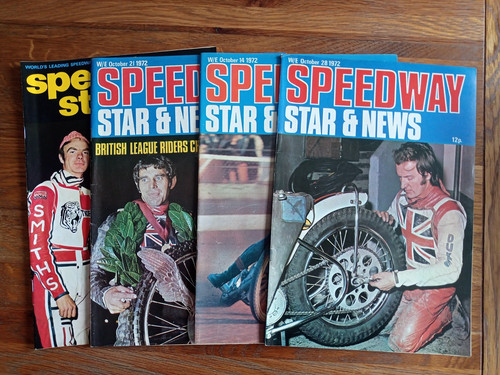 Speedway star magazines - star, x4
