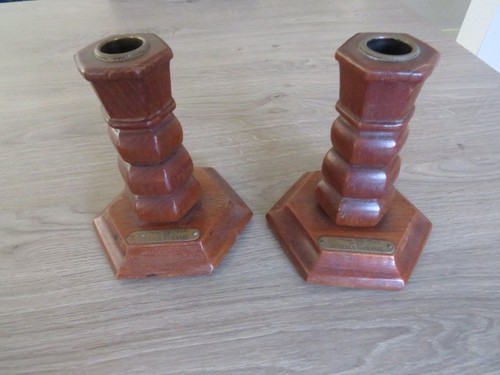 Vintage pair wooden - pair,