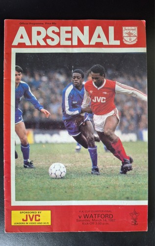 Cup football programmes - football,