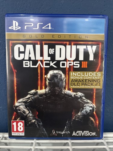 Call duty black - duty, gold