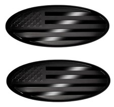 9 Inch American Black Flag