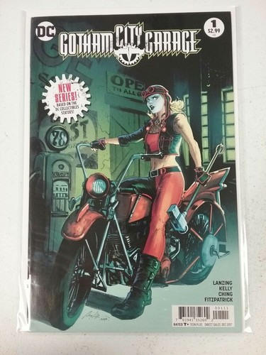 Gotham city garage - city, comic