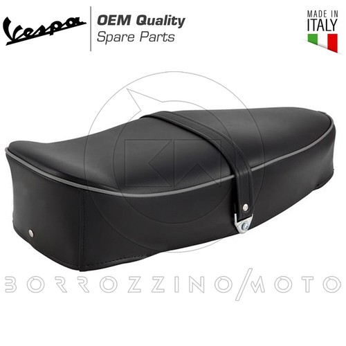 Long black saddle with iron - saddle,