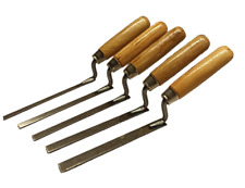 Flat Carbon Steel Finger Pointing Trowel Strong Brick Jointer Tuck Bricklayer