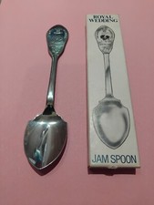 Vintage Boxed Charles and Diana Royal Wedding Jam Spoon (29th July 1981)