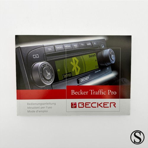 Manual for becker - for,