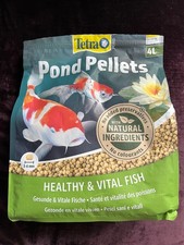 Resealed Bag of Tetra Pond Pellet Koi Fish Food Natural No Additives 850g