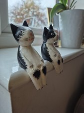Vintage Cat  Shelf Sitter