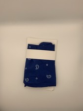 Zara Paisley Bandana Blue RRP