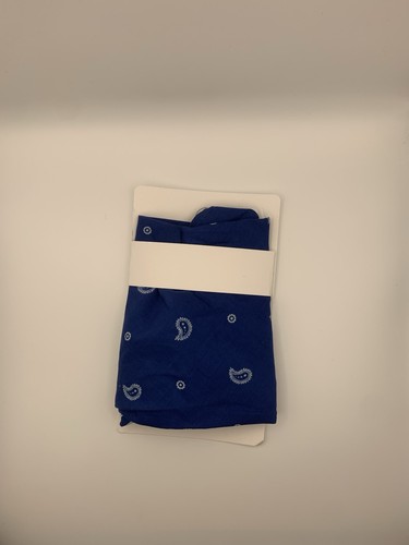 Zara paisley bandana blue - bandana,