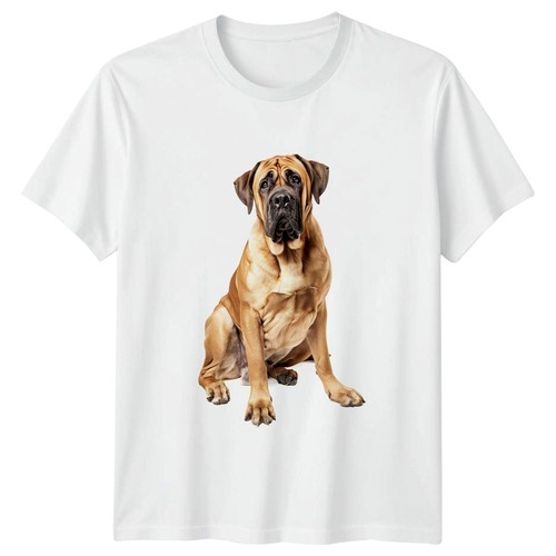 Realistic bullmastiff portrait - realistic,