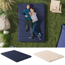 Double Air Bed with Foot Pump