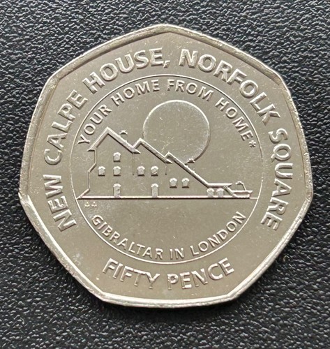 Gibraltar 2018 50p calpe - 50p,