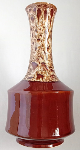 Vintage brown drip glaze - vintage,