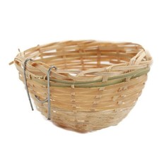 2 Bird Nest Pan Woven Wicker