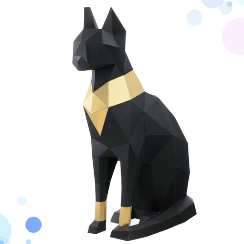 Egyptian cat stereoscopic - 3d,