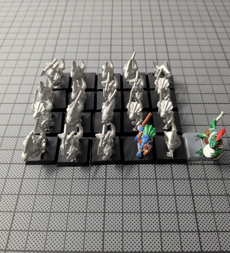 Warhammer lizardmen skinks - warhammer,