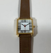 Vintage ACME Studio CHARLES RENNIE MACKINTOSH “Mackintosh I Brown” Wrist Watch